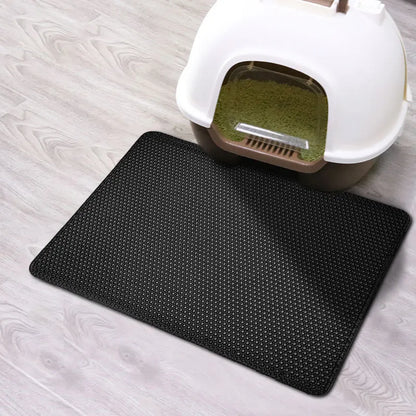 Honeycomb urine and skidproof Cat Litter Mat